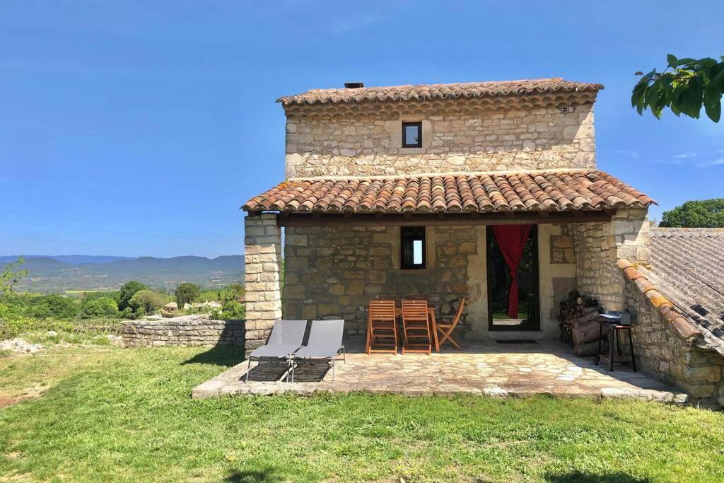 Gite Du Mas Champetre Saint-Privat-de-Champclos Exterior foto